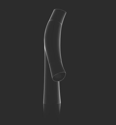 Hansgrohe Zweigriff Waschtischarmatur 80 Axor Starck Organic BSO, Farbe silber Bild 5
