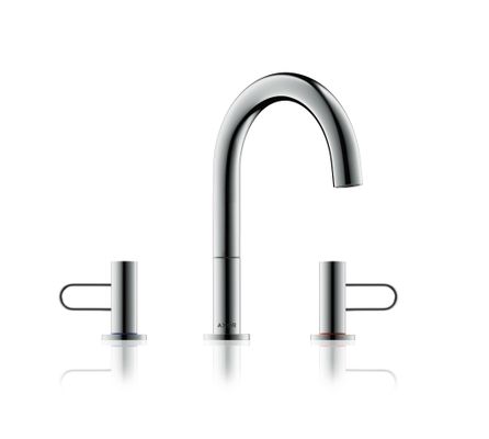 Hansgrohe 3-Loch Waschtischarmatur 200 Axor Uno Bügelgriff, Farbe chrom Bild 2