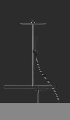 Hansgrohe Showerpipe 800, 1314 x 400 x 800 x 639 x 639 mm, Farbe chrom Bild 5