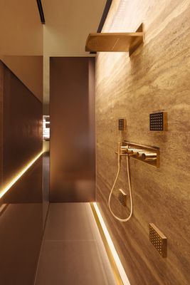 Hansgrohe Thermostatmodul Axor Starck Fertigset PGO, Farbe gold Bild 3