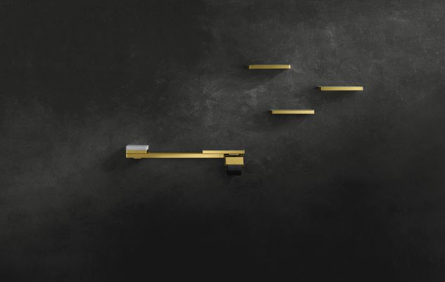 Hansgrohe Papierrollenhalter Axor Universal Accessories PGO, 118 x 94 x 94 mm, Farbe gold Bild 2