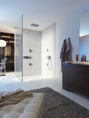 Hansgrohe Fertigset Axor Starck ShowerCollection für Thermostatmodul 3/4" verchromt, 120 mm, Farbe chrom Bild 7