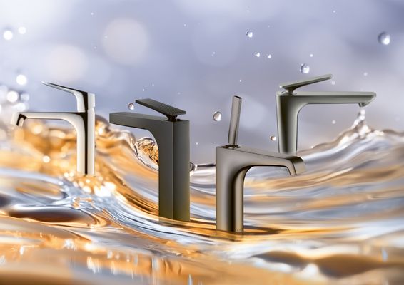 Hansgrohe Waschtischmischer Axor Citterio M, mit Ablaufgarnitur, Farbe chrom Bild 4