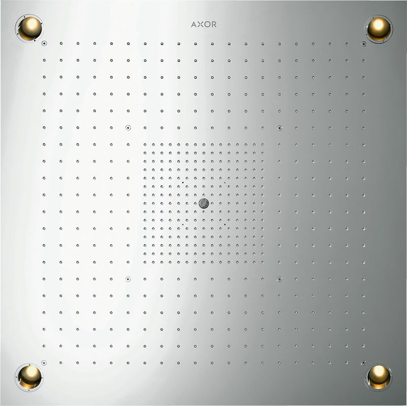 Hansgrohe Kopfbrause Axor Starck ShowerHeaven 970 x 970 mm edelstahl, mit Licht, 78 x 970 x 970 mm, Farbe silber Bild 1