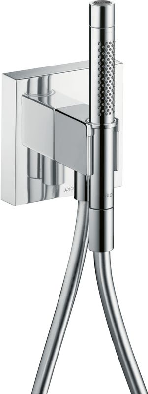 Hansgrohe Portereinheit inklusive Stabhand brause, Brauseschlauch 1.25m, Farbe chrom Bild 1