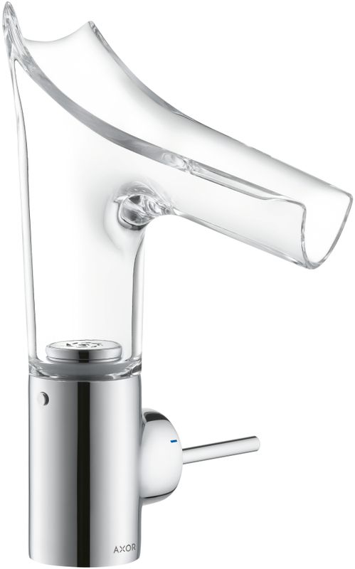 Hansgrohe Waschtischmischer Axor Starck V chrom Nicht, für (halb-)öf.Bereich empfohlen, Farbe chrom Bild 1