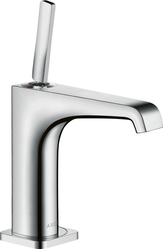 Hansgrohe Waschtischmischer 130 Axor Citterio E, ohne Zugstange BSO, Farbe silber Bild 1
