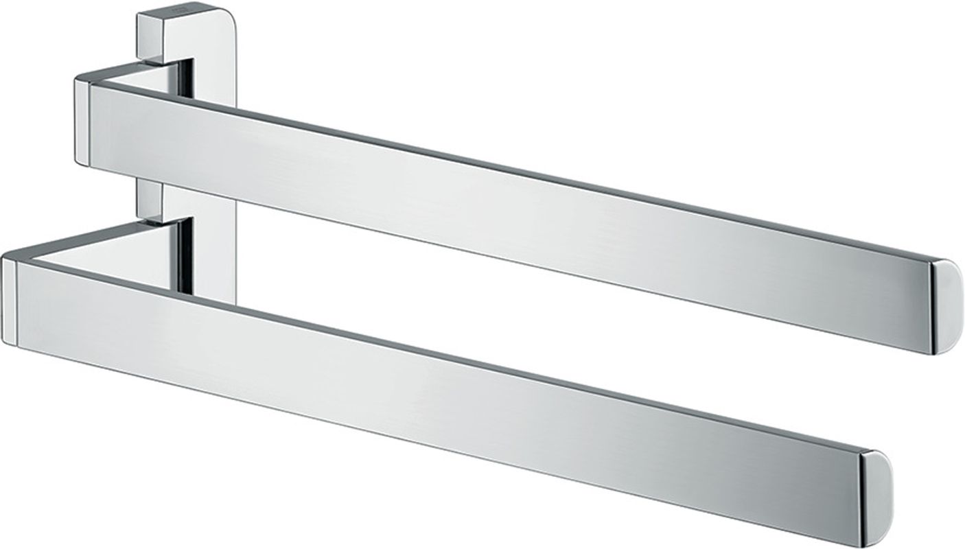 Hansgrohe Handtuchhalter Axor Universal Accessories zweiarmig BSO, 120 x 84 x 84 mm, Farbe Edelstahl Bild 1