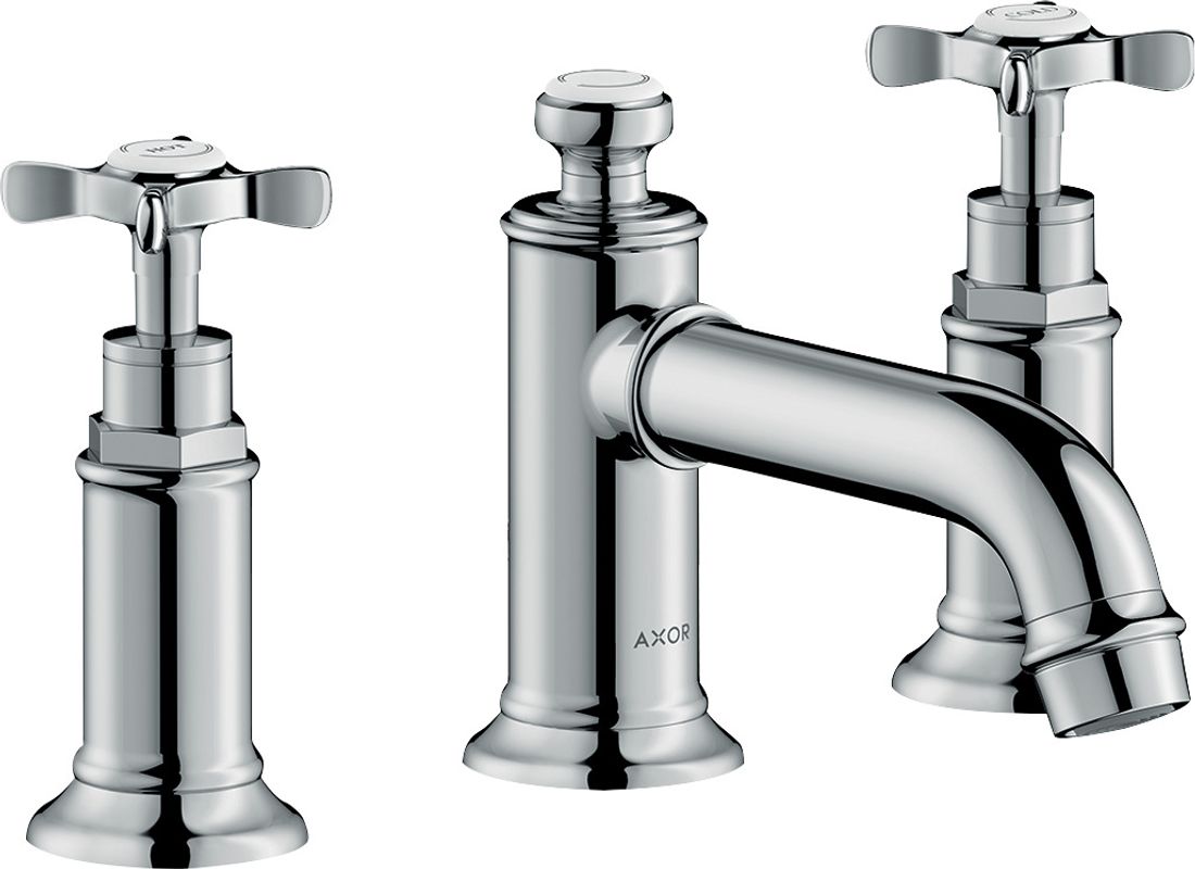 Hansgrohe 3-Loch Waschtischarmatur 30 Axor Montreux Kreuzgriff, Farbe chrom Bild 1