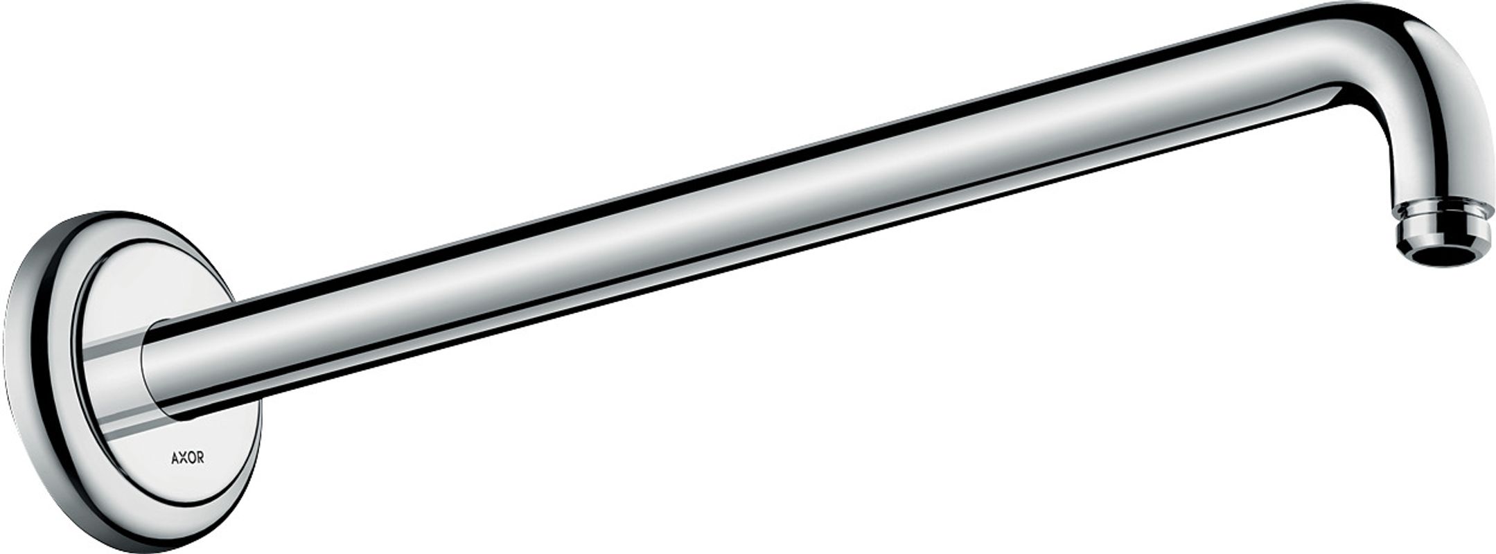 Hansgrohe Brausearm DN 15 389 mm Ausladung Axor 90 Grad, ohne Kugelgelenk, 400 mm, Farbe chrom Bild 1