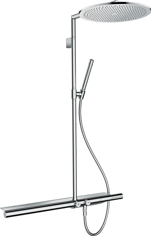 Hansgrohe Showerpipe 800, 1314 x 400 x 800 x 639 x 639 mm, Farbe chrom Bild 1
