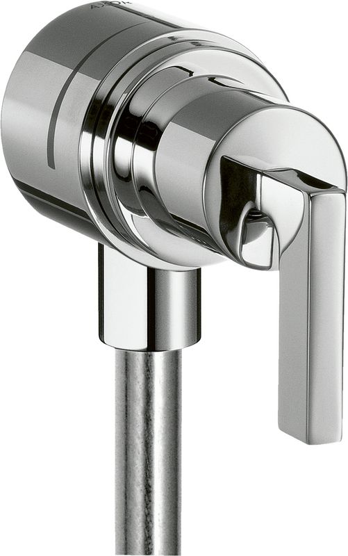Hansgrohe Fixfit Stop Wandabsperrventil Axor Citterio, mit Hebelgriffen, 122 mm, Farbe chrom Bild 1