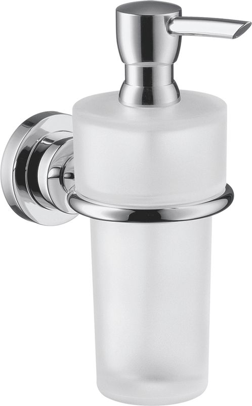 Hansgrohe Lotionspender Citterio, 199 x 69 x 133 mm, Farbe silberfarben Bild 1