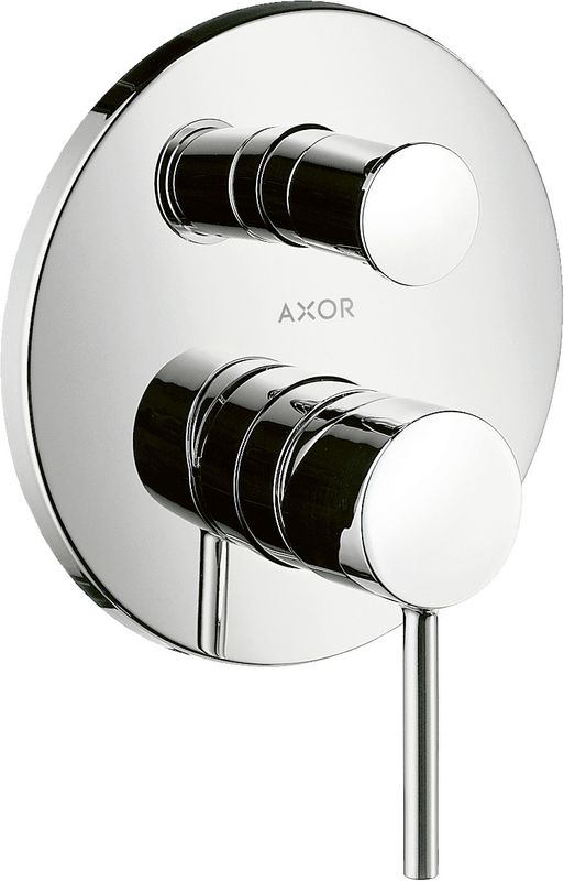 Hansgrohe Farbset Philippe Starck verchromt für Einhand-Unterputz-Badebatterie, 170 mm, Farbe chrom Bild 1