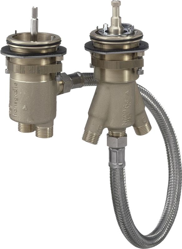 Hansgrohe Grundset Wannenrandthermostat, für externen Auslauf Bild 1