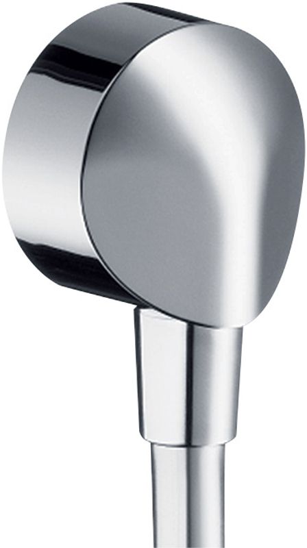Hansgrohe Wandanschlussbogen Fix-Fit 1/2" mit 1 Rückflussverhinderer, verchromt, 40 mm, Farbe chrom Bild 1