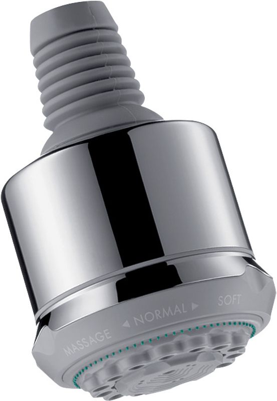 Hansgrohe Kopfbrause Clubmaster 90 3-strahlig, verchromt, 144 x 93 x 93 mm, Farbe chrom Bild 1