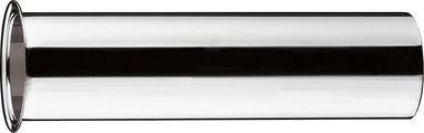 Hansgrohe gerades Rohr, mit Bord, 32 mm, L = 300 mm, Farbe schwarz Bild 1