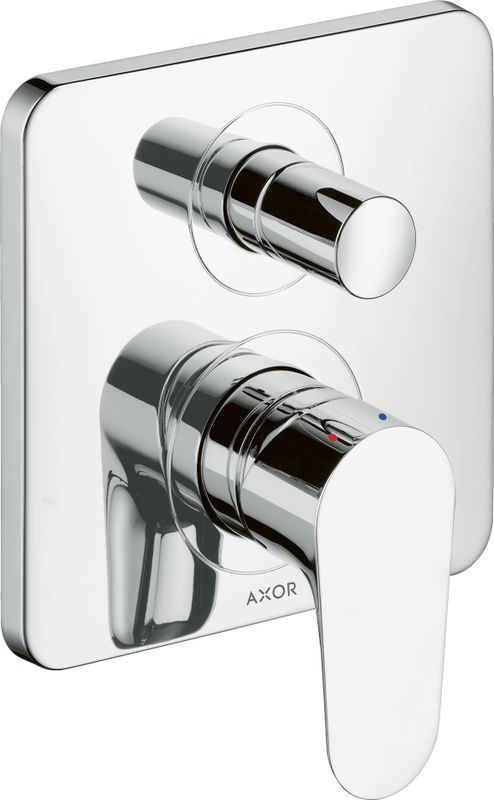 Hansgrohe Farbset Citterio M verchromt, für Einhand-Unterputz-Badebatterie, 170 x 170 mm, Farbe chrom Bild 1