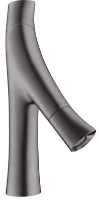 Hansgrohe Zweigriff Waschtischarmatur 80 Axor Starck Organic BBC, Farbe black chrome Bild 2