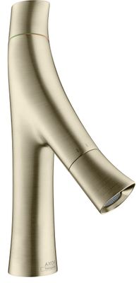 Hansgrohe Zweigriff Waschtischarmatur 80 Axor Starck Organic BN, Farbe nickel Bild 2
