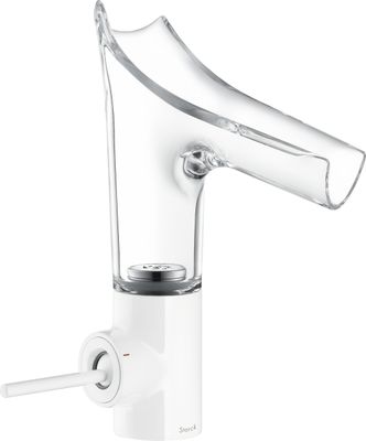 Hansgrohe Waschtischmischer Axor Starck V weiss Nicht, für (halb-)öf.Bereich empfohlen, Farbe weiß Bild 2