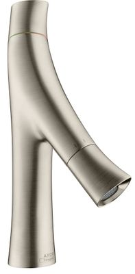 Hansgrohe Zweigriff Waschtischarmatur 80 Axor Starck Organic BSO, Farbe silber Bild 2