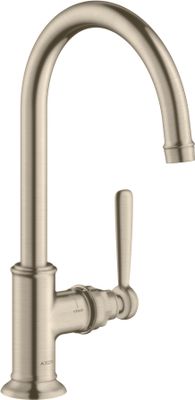 Hansgrohe Waschtischmischer 210 Axor Montreux, ohne Ablaufgarnitur brushed, Farbe nickel Bild 2