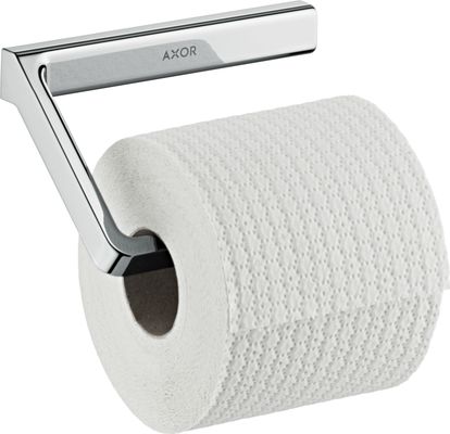 Hansgrohe Papierrollenhalter Axor Universal Accessories, ohne Deckel, 71 x 81 x 81 mm, Farbe chrom Bild 2