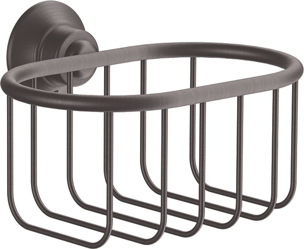 Hansgrohe Seifenkorb Axor Montreux Wandversion BBC, 101 x 160 x 138 mm, Farbe black chrome Bild 1