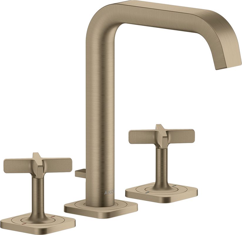 Hansgrohe 3-Loch Waschtischarmatur Axor Citterio E Standmodell BN, Farbe nickel Bild 1