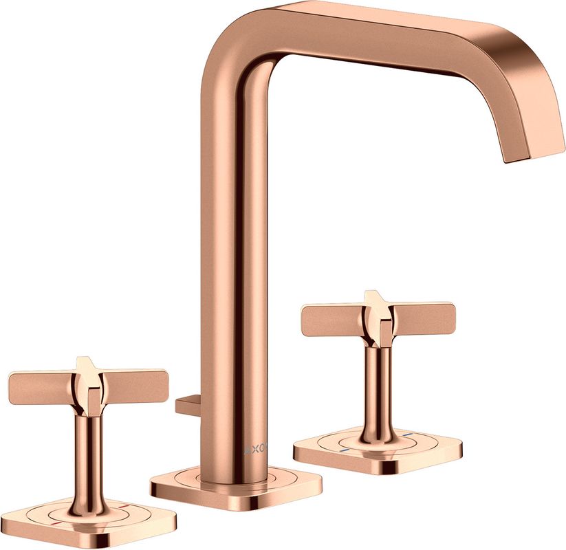 Hansgrohe 3-Loch Waschtischarmatur Axor Citterio E Standmodell PRG, Farbe red gold Bild 1