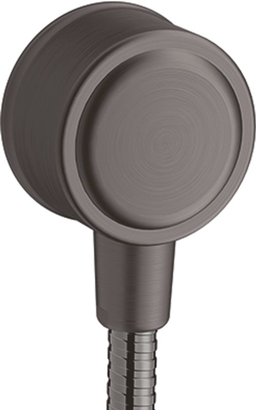 Hansgrohe Schlauchanschluss Axor Montreux Fixfit mit Rückflussverhinderer BBC, DN 15, Farbe black chrome Bild 1