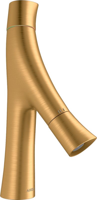 Hansgrohe Zweigriff Waschtischarmatur 80 Axor Starck Organic, ohne Ablaufgarnitur BGO, Farbe gold Bild 1