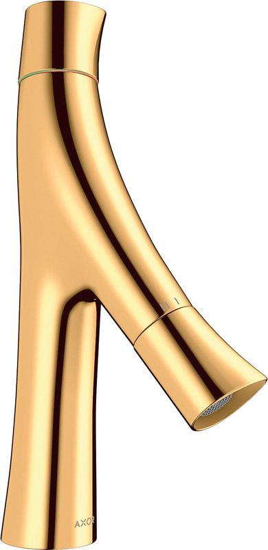 Hansgrohe Zweigriff Waschtischarmatur 80 Axor Starck Organic, ohne Ablaufgarnitur PGO, Farbe gold Bild 1