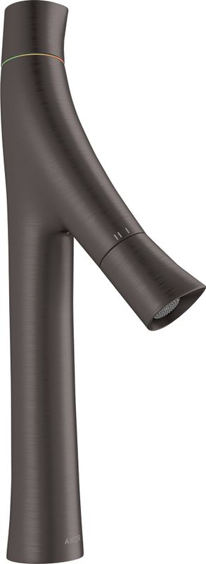 Hansgrohe Zweigriff Waschtischarmatur 170 Axor Starck Organic, ohne Ablaufgarnitur BBC, Farbe black chrome Bild 1