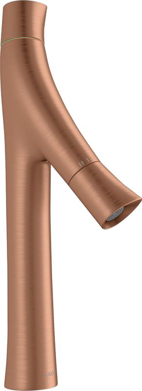 Hansgrohe Zweigriff Waschtischarmatur 170 Axor Starck Organic, ohne Ablaufgarnitur BRG, Farbe red gold Bild 1
