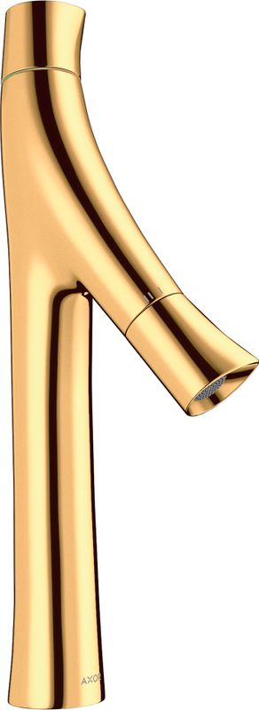 Hansgrohe Zweigriff Waschtischarmatur 170 Axor Starck Organic, ohne Ablaufgarnitur PGO, Farbe gold Bild 1