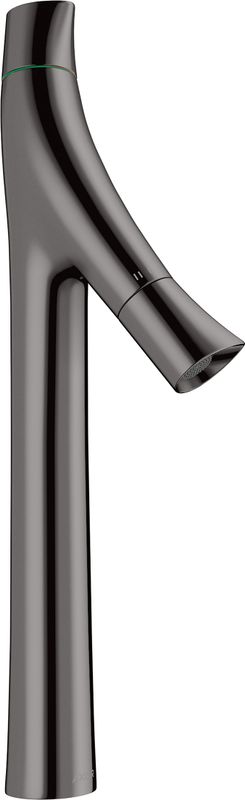 Hansgrohe Zweigriff Waschtischarmatur 240 Axor Starck Organic, ohne Ablaufgarnitur PBC, Farbe black chrome Bild 1