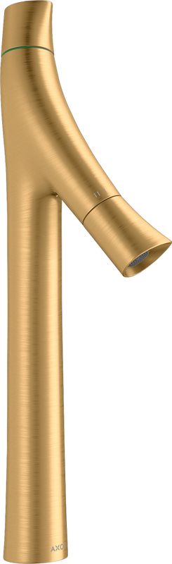 Hansgrohe Zweigriff Waschtischarmatur 240 Axor Starck Organic, ohne Ablaufgarnitur BB, Farbe brass Bild 1