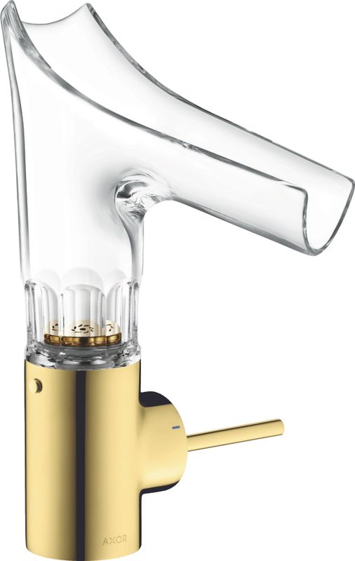 Hansgrohe WTM Axor Starck V PGO Facettenschliff Nicht, für (halb-)öf.Bereich empfohlen, Farbe gold Bild 1