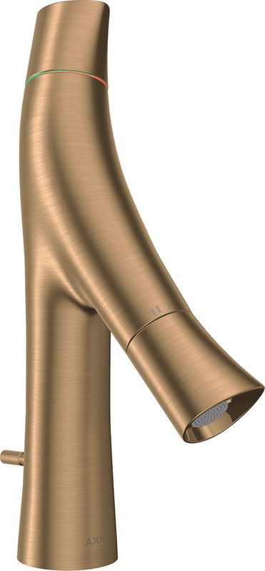 Hansgrohe Zweigriff Waschtischarmatur 80 Axor Starck Organic BBR, Farbe bronze Bild 1