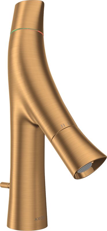 Hansgrohe Zweigriff Waschtischarmatur 80 Axor Starck Organic BGO, Farbe gold Bild 1