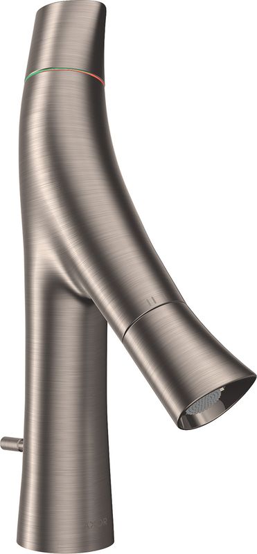 Hansgrohe Zweigriff Waschtischarmatur 80 Axor Starck Organic BSO, Farbe silber Bild 1