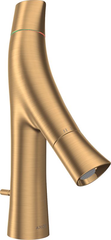 Hansgrohe Zweigriff Waschtischarmatur 80 Axor Starck Organic BB, Farbe brass Bild 1
