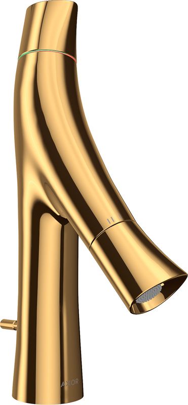 Hansgrohe Zweigriff Waschtischarmatur 80 Axor Starck Organic PGO, Farbe gold Bild 1