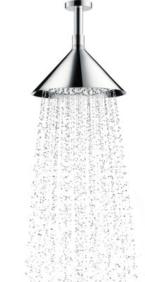 Hansgrohe Kopfbrause Axor Front, mit Deckenanschluss, 280 x 279 x 279 mm, Farbe chrom Bild 5