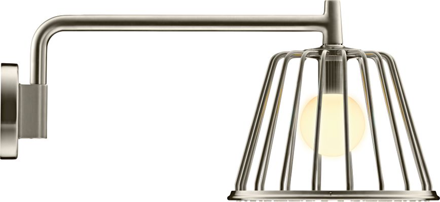 Hansgrohe Kopfbrause Axor Nendo mit Brausearm BN, 258 x 275 x 565 x 565 mm, Farbe nickel Bild 3