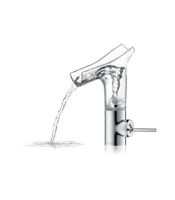 Hansgrohe Waschtischmischer Axor Starck V chrom Nicht, für (halb-)öf.Bereich empfohlen, Farbe chrom Bild 11