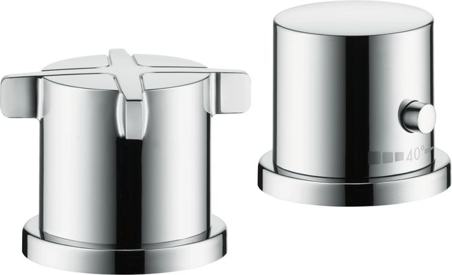 Hansgrohe Grundset Wannenrandthermostat, für externen Auslauf Bild 2